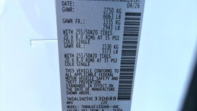 2027 INFINITI QX60 Autograph