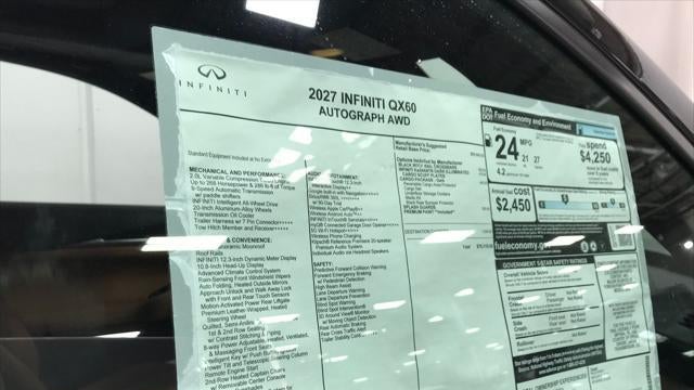 2027 INFINITI QX60 Autograph