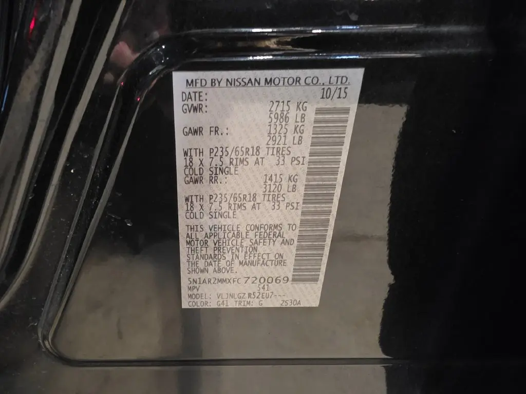 2015 Nissan Pathfinder - $10,090