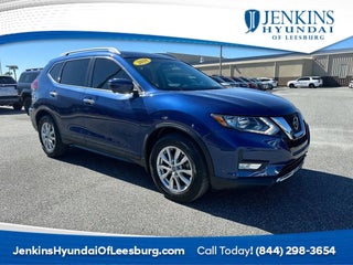 2018 Nissan Rogue with Caspian Blue Exterior