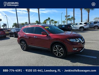 2020 Nissan Rogue with Scarlet Ember Tintcoat Exterior