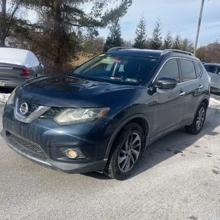 2015 Nissan Rogue with Arctic Blue Metallic Exterior