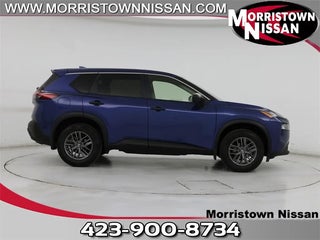 2021 Nissan Rogue with Caspian Blue Metallic Exterior