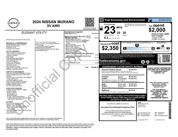 2024 Nissan Murano - $28,234