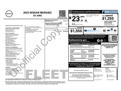 Photo of a 2023 Nissan Murano AWD SV 4DR SUV for sale
