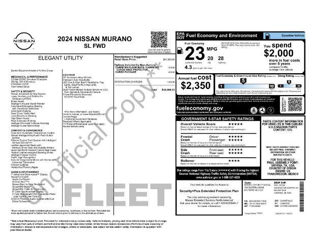 2024 Nissan Murano - $21,900