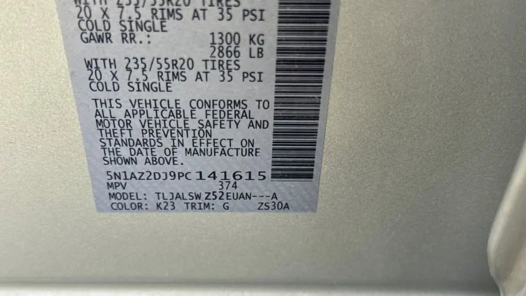 2023 Nissan Murano Platinum