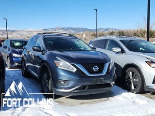 2018 Nissan Murano with Arctic Blue Metallic Exterior