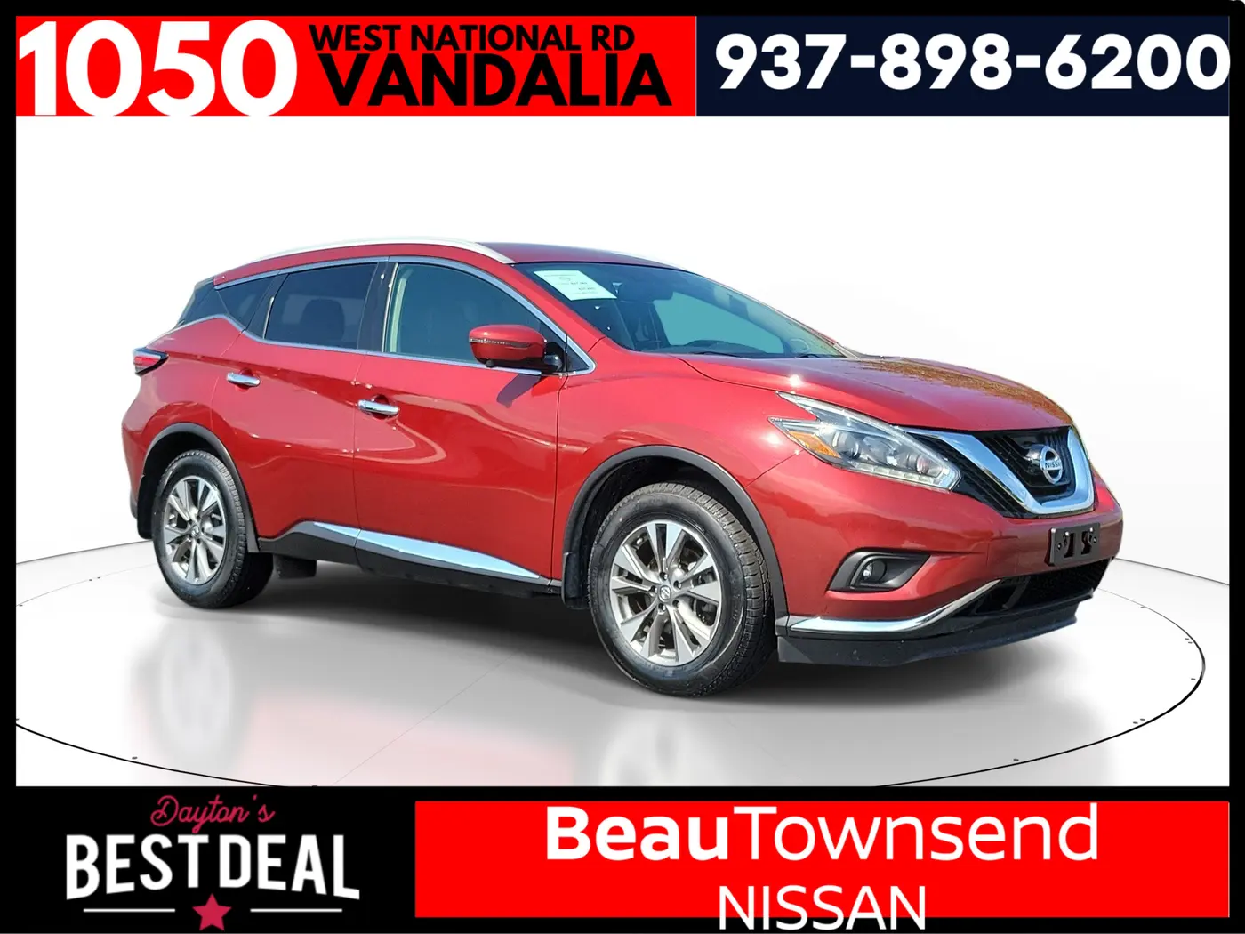 2018 Nissan Murano - $15,799