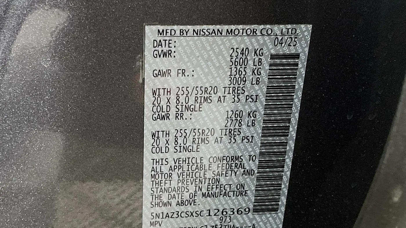 2025 Nissan Murano SL