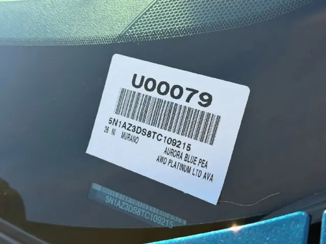 2026 Nissan Murano - $37,543
