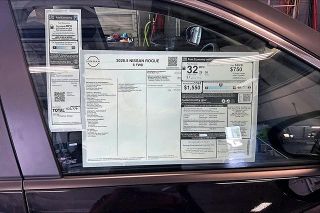 2026 Nissan Rogue - $27,090