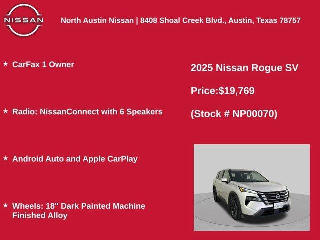 2025 Nissan Rogue - $19,769