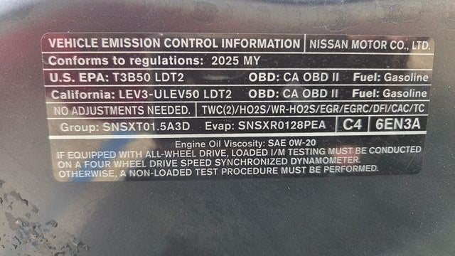 2025 Nissan Rogue SV