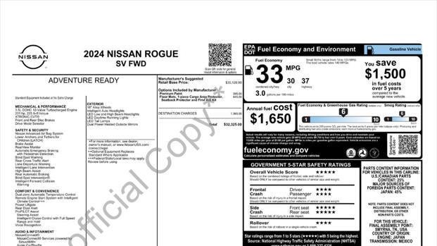 2024 Nissan Rogue SV