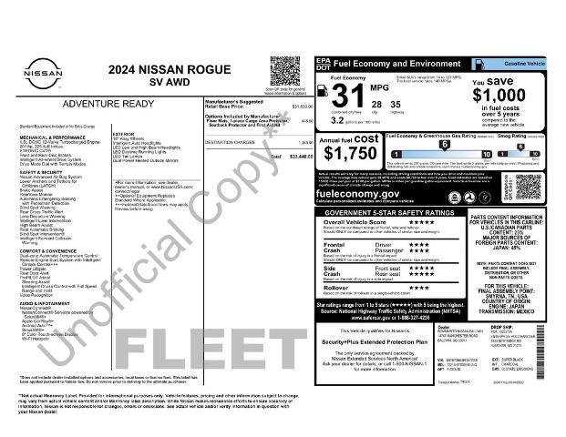 2024 Nissan Rogue - $16,899
