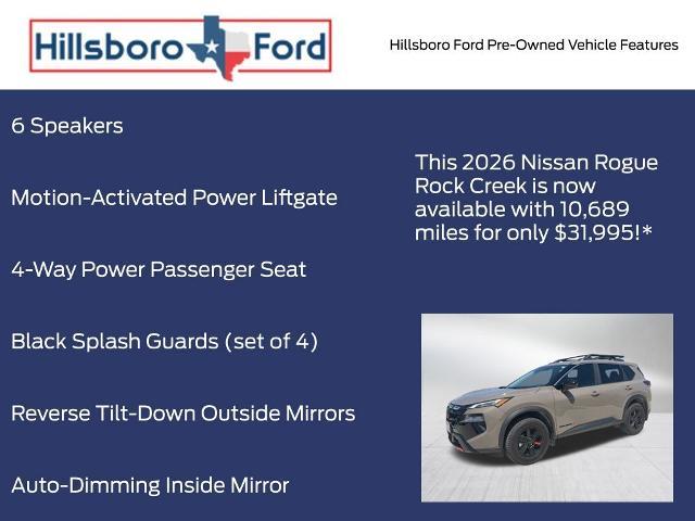 2026 Nissan Rogue - $29,752