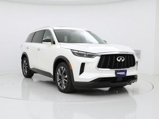 2023 INFINITI QX60 with Majestic White Exterior