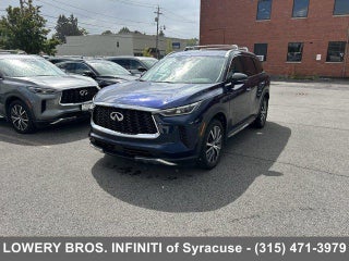 2022 INFINITI QX60 with Grand Blue Exterior