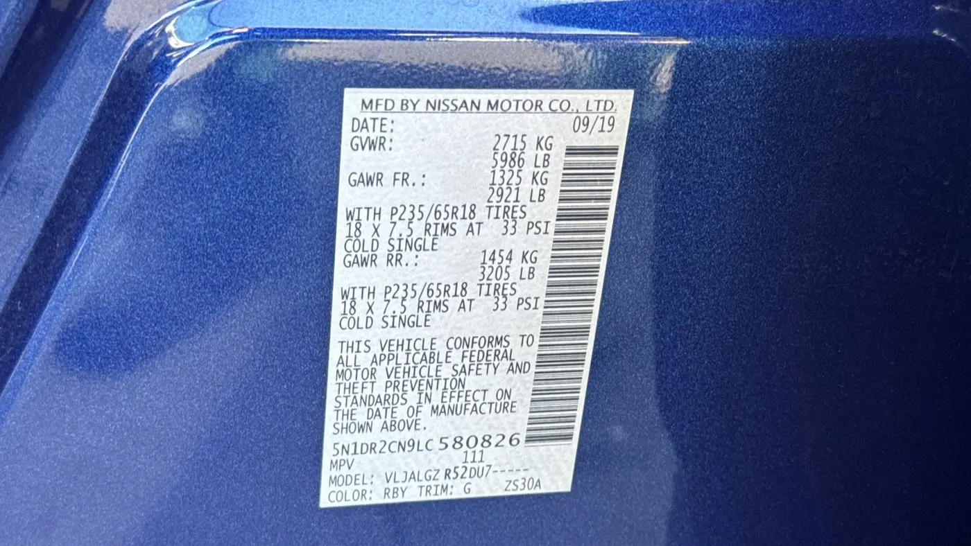 2020 Nissan Pathfinder SL