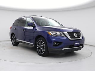 2017 Nissan Pathfinder with Caspian Blue Exterior