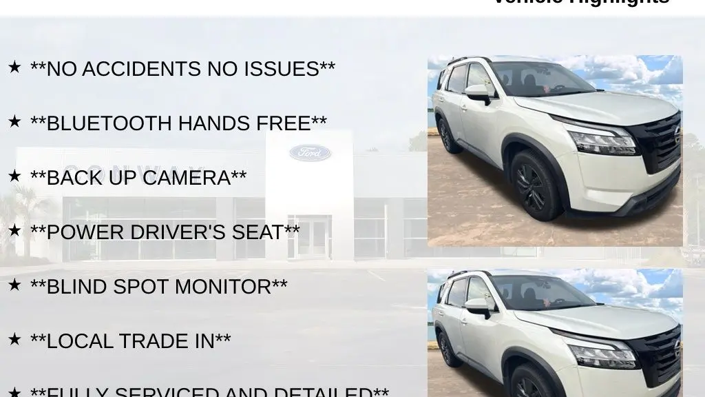 2022 Nissan Pathfinder SV