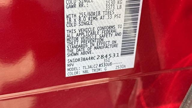 2024 Nissan Pathfinder SV
