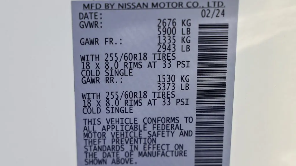 2024 Nissan Pathfinder SV