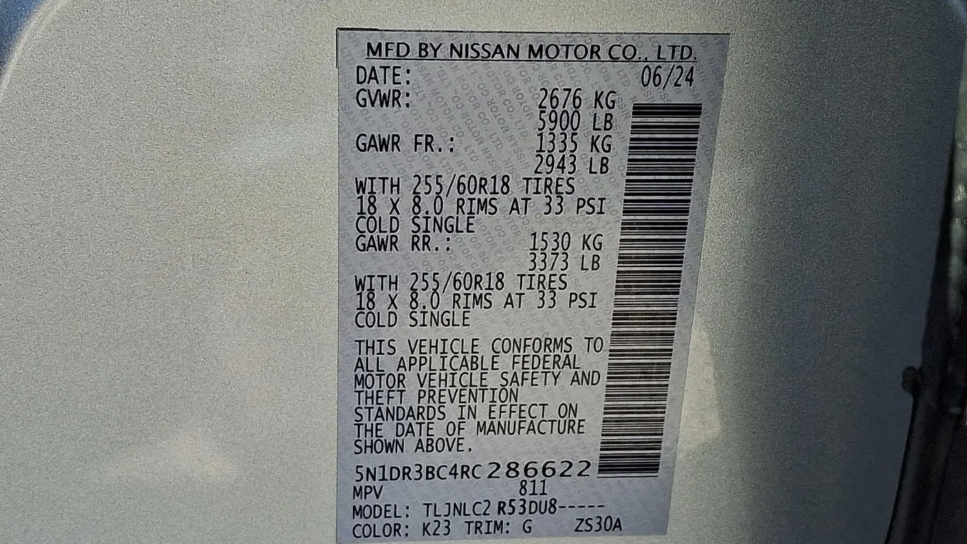 2024 Nissan Pathfinder SV