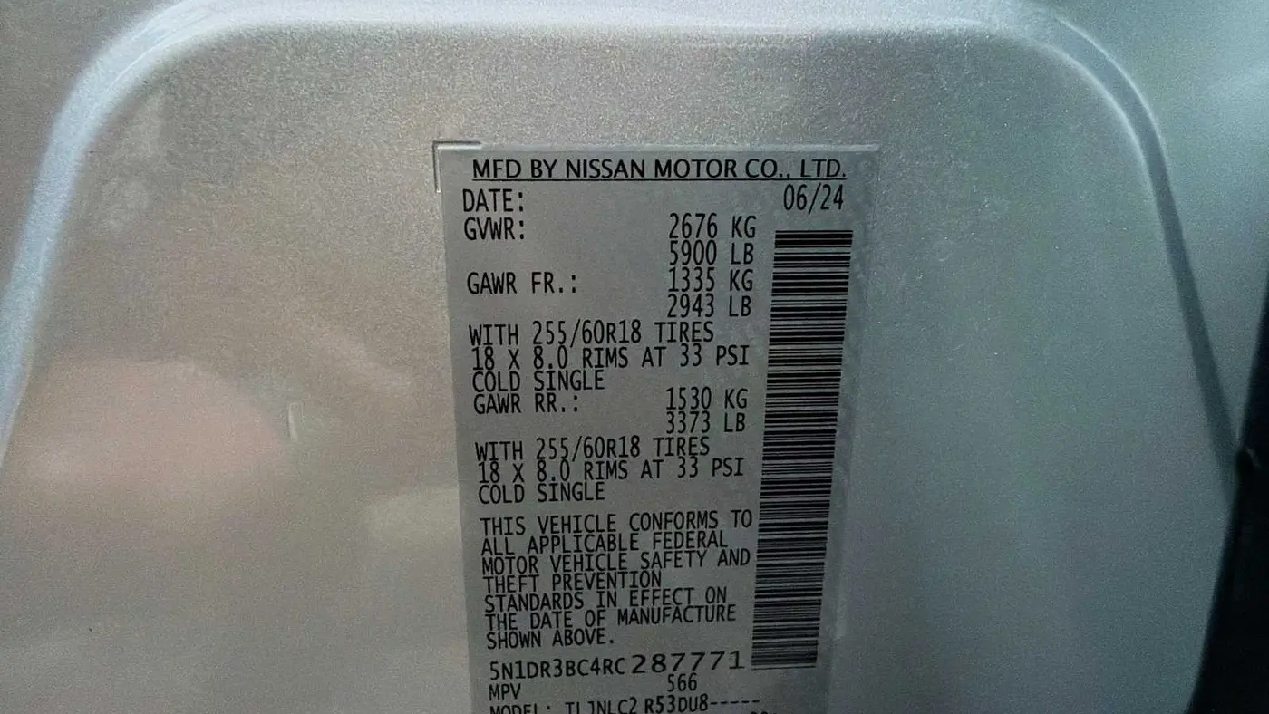 2024 Nissan Pathfinder SV