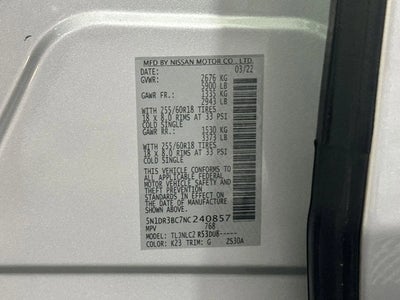 Photo of a 2022 Nissan Pathfinder AWD SV 4DR SUV for sale