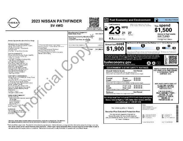 2023 Nissan Pathfinder - $24,441