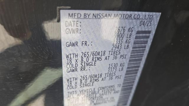 2025 Nissan Pathfinder SV