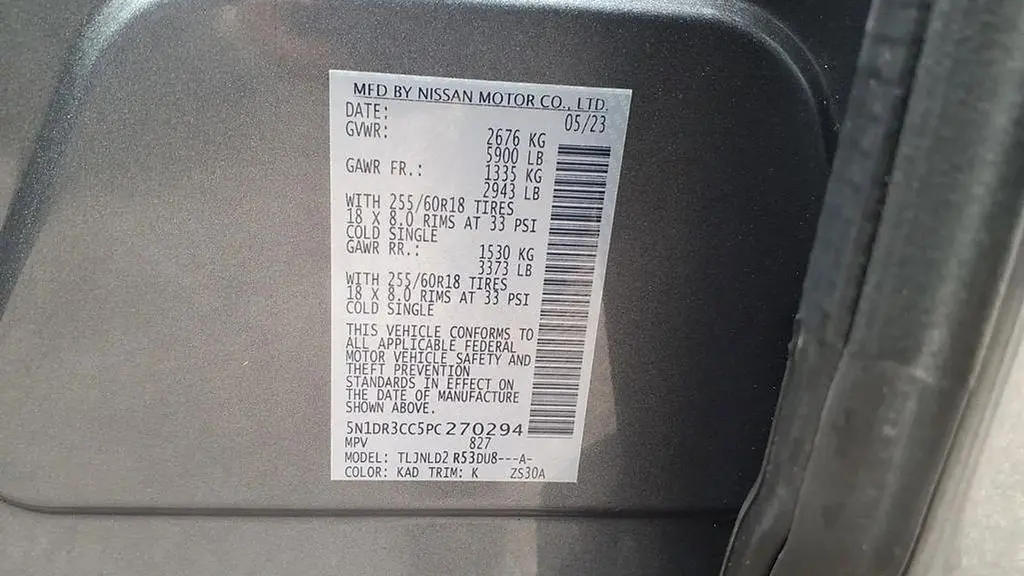 2023 Nissan Pathfinder SL