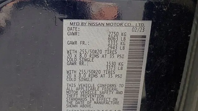 2023 Nissan Pathfinder Platinum
