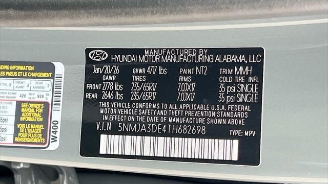 2026 Hyundai TUCSON SE