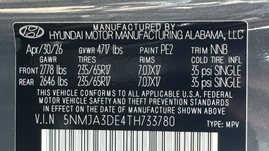 2026 Hyundai TUCSON SE