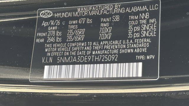 2026 Hyundai TUCSON SE