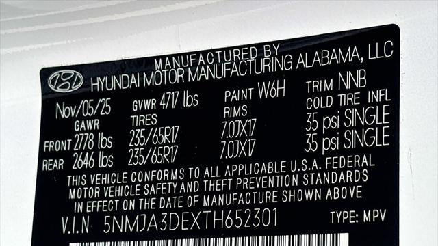 2026 Hyundai TUCSON SE