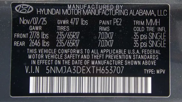 2026 Hyundai TUCSON SE