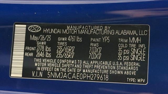 2023 Hyundai TUCSON SE