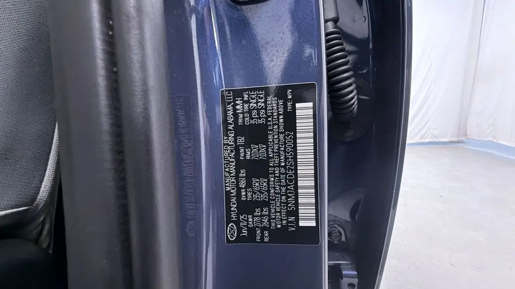 2025 Hyundai TUCSON SE