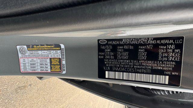2026 Hyundai TUCSON SE