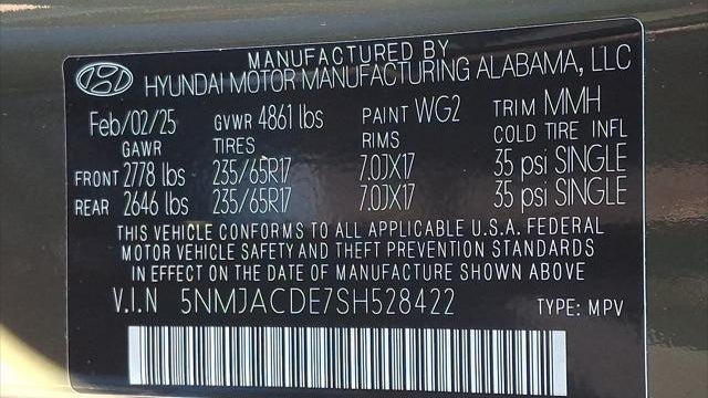 2025 Hyundai TUCSON SE