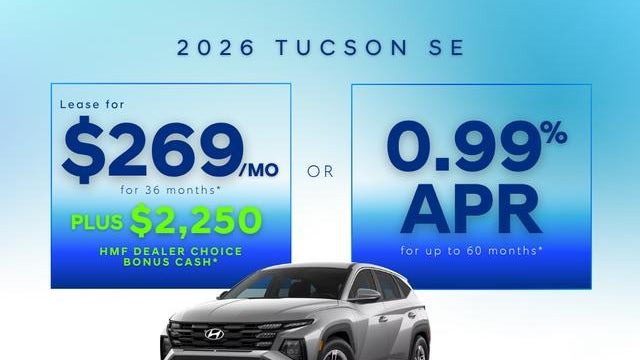 2026 Hyundai TUCSON SE