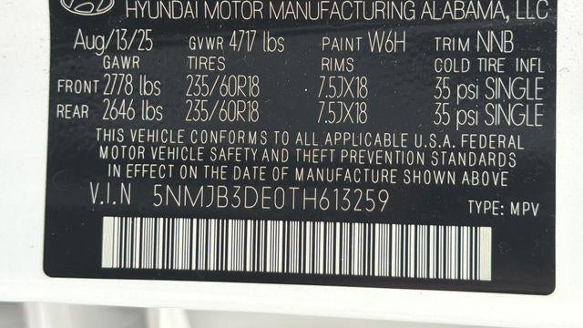 2026 Hyundai TUCSON SEL