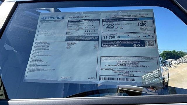 2026 Hyundai TUCSON SEL