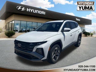2026 Hyundai TUCSON with Serenity White Pearl Exterior