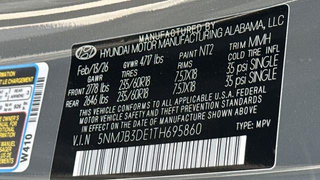 2026 Hyundai TUCSON SEL