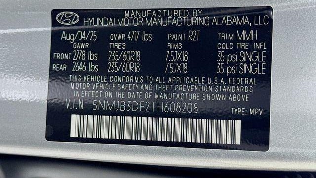 2026 Hyundai TUCSON SEL